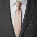 Solid Zipper Necktie