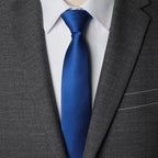 Solid Zipper Necktie