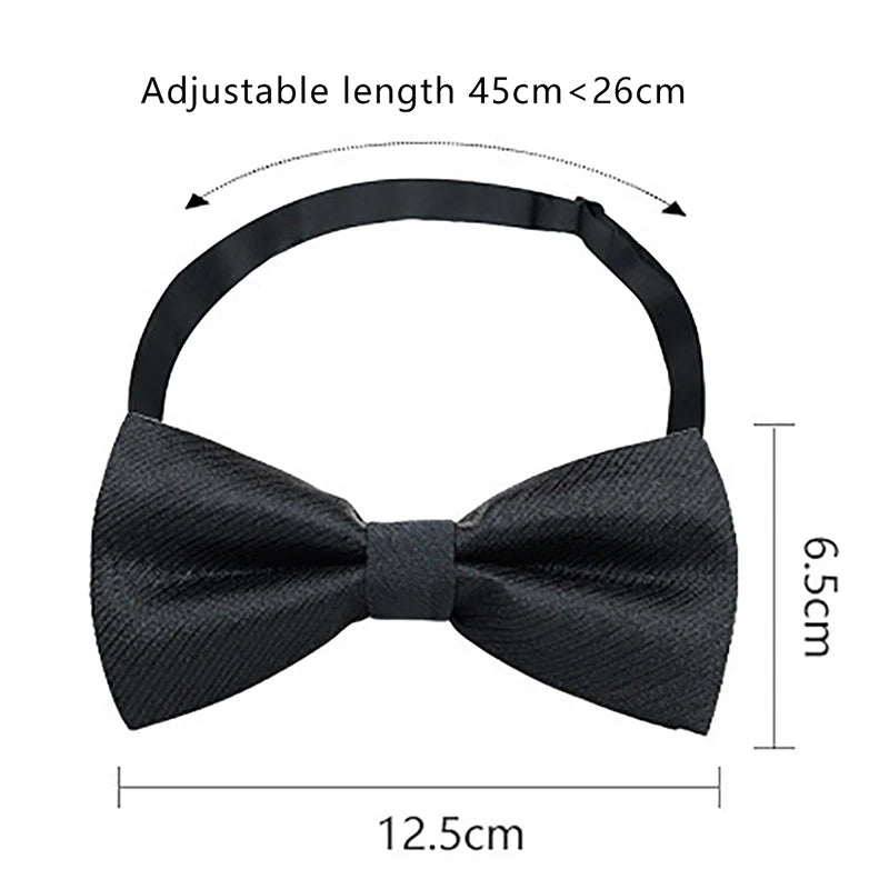 Classic Black Bow Tie