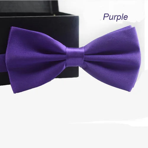 Kids Solid Bow Tie