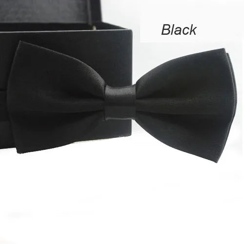Kids Solid Bow Tie