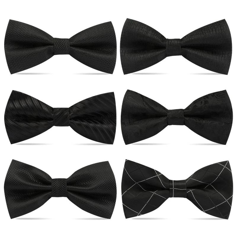 Classic Black Bow Tie