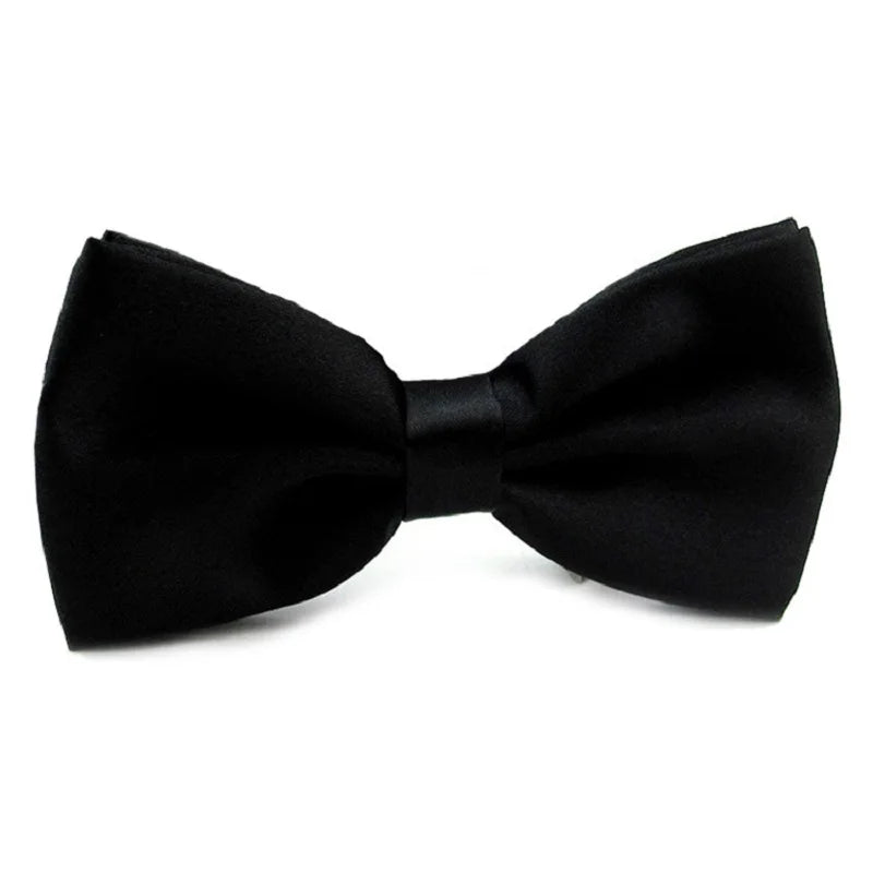 Kids Solid Bow Tie