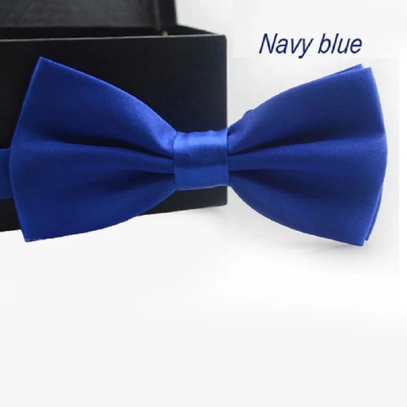 Kids Solid Bow Tie