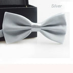 Kids Solid Bow Tie