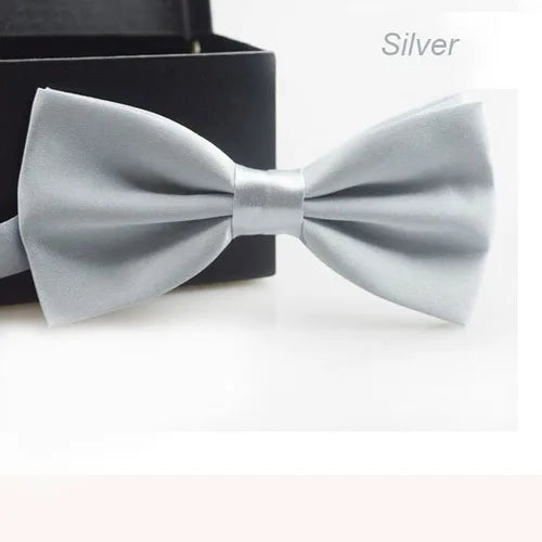 Kids Solid Bow Tie