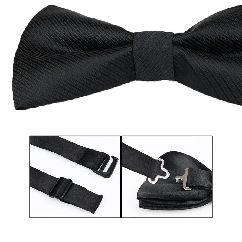 Classic Black Bow Tie