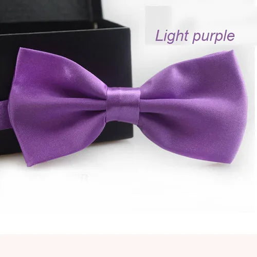 Kids Solid Bow Tie