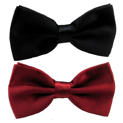 Kids Solid Bow Tie